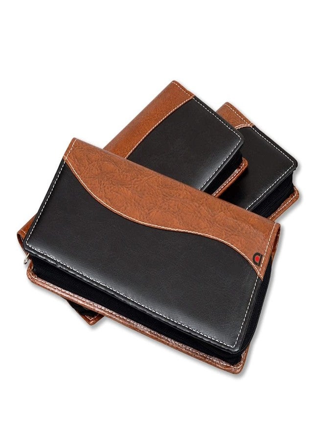 COI Vegan Leather Checkbook Cover for Men & Women Checkbook Holder Wallet RFID Blocking | Set of 3… - Image 1